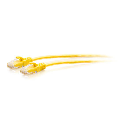 c2g-7ft-21m-cat6a-snagless-unshielded-utp-slim-ethernet-network-patch-cable-yellow-cable-de-interconexion-rj-45-m-a-rj-45-m-21-m