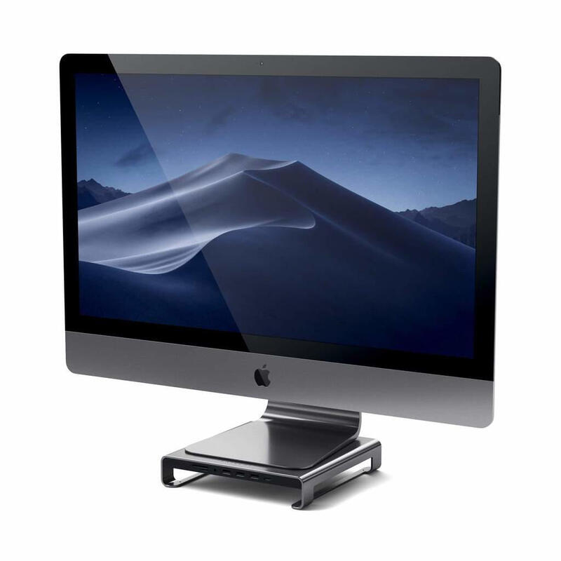 satechi-aluminum-monitor-stand-hub-for-imac-space-gray satechi-aluminum-monitor-stand-hub-for-imac-space-gray
