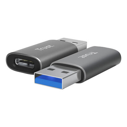 adaptador-usb-32-gen2-trust-calyx-usb-tipo-c-hembra-usb-macho