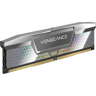 memoria-corsair-48-gb-ddr5-8400-2x-24-gb-kit-dual-ram-plateada-cmkc48gx5m2x8400c40-vengeance-intel-xmp-cmkc48gx5m2x8400c40