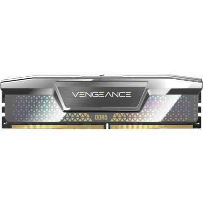 memoria-corsair-48-gb-ddr5-8400-2x-24-gb-kit-dual-ram-plateada-cmkc48gx5m2x8400c40-vengeance-intel-xmp-cmkc48gx5m2x8400c40