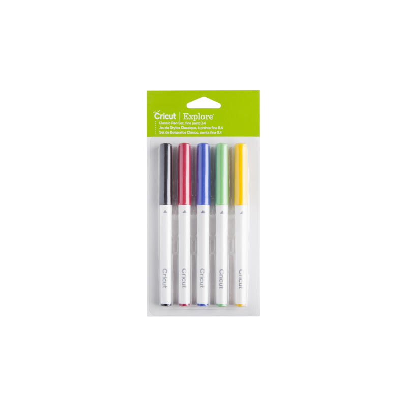 cricut-2007635-juego-de-boligrafos-blanco-5-piezas