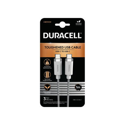 duracell-duracell-1m-usb-c-usb-c-32-gen1-braided-para-type-c-to-type-c-usb32-gen1-usb7030w