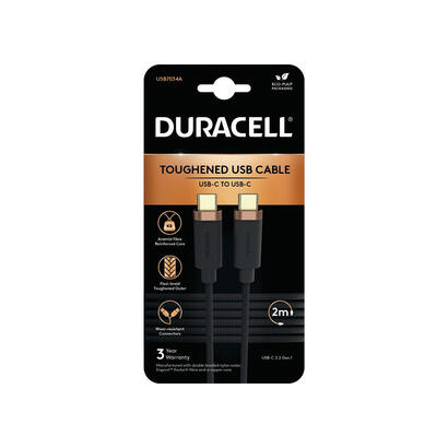 duracell-duracell-usb-c-usb-c-32-charge-cable-2m-para-type-c-to-type-c-usb32-gen1-usb7034a