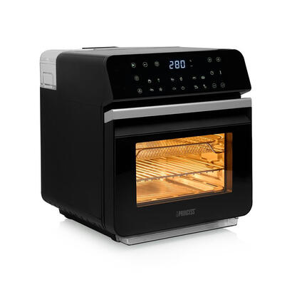 freidora-de-aire-princess-0118208501001-steam-oven-1550w-10-l-con-vapor-negro