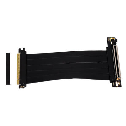 aisens-cable-de-extension-riser-pcie-40-x16-flexible-blindaje-emi-longitud-17cm-negro