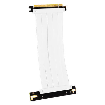 aisens-cable-de-extension-riser-pcie-40-x16-flexible-blindaje-emi-longitud-17cm-blanco