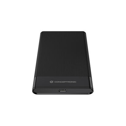 caja-externa-25-usb-c-conceptronic-dante06b-hasta-6gbs-de-7mm-hasta-95mm