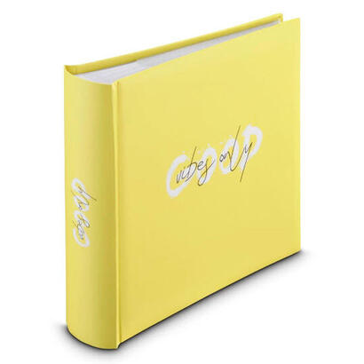 hama-good-things-album-de-foto-y-protector-amarillo-200-hojas-10-x-15-encuadernacion-en-tapa-dura