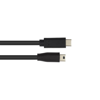 cable-alcasa-3310-cm003-usb-20-03-m-usb-c-mini-usb-b-negro