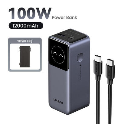 powerbank-ugreen-12000mah-100w-fast-charging