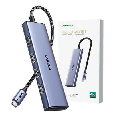 adapter-hub-ugreen-revodok-cm511-usb-c-do-hdmi-3x-usb-a-30-sdtf