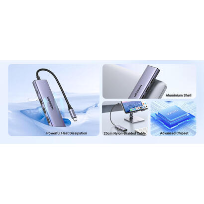 adapter-hub-ugreen-revodok-cm511-usb-c-do-hdmi-3x-usb-a-30-sdtf