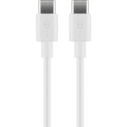 goobay-51244-cable-usb-20-2-m-usb-c-blanco