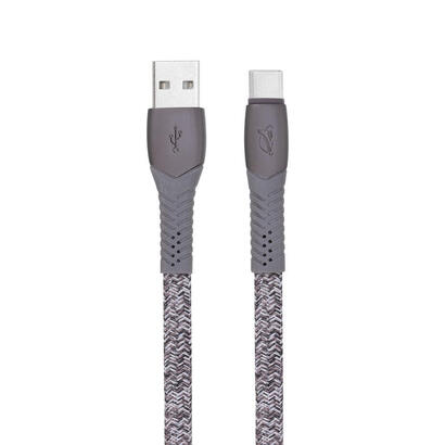 cable-usb-c-to-usb20-12mgrey-ps6102-gr12-rivacase