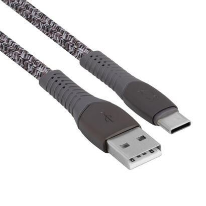 cable-usb-c-to-usb20-12mgrey-ps6102-gr12-rivacase