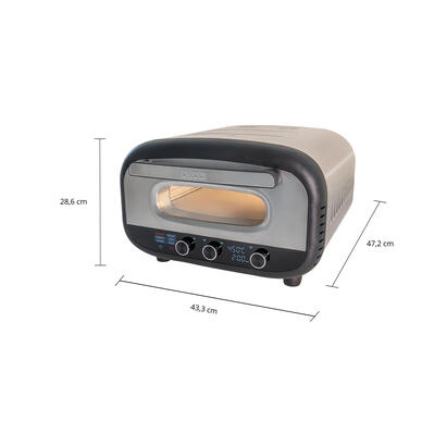pizza-unl-volla-horno-alfredo-acero-inoxidablenegro-1700-vatios-para-pizzas-de-hasta-aprox-o-30-cm-68806