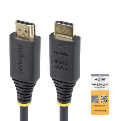 cable-startechcom-hdmi-premium-certificado-de-alta-velocidad-de-1m-4k-60hz-144hz-uhd-hdr10hdcp-22arc-18gbps-cable-hdmi-20-para-m