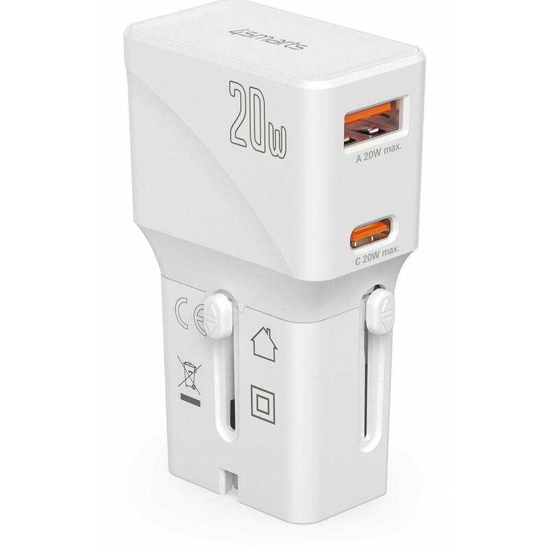 4smarts-weltreiseadaptador-nomad-pocket-20w-blanco 4smarts-weltreiseadaptador-nomad-pocket-20w-blanco