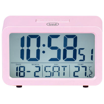 reloj-despertador-trevi-sld-3p60-digital-alarm-clock-pink