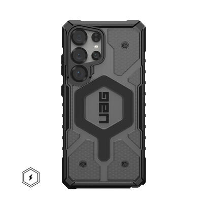 uag-funda-transparente-pathfinder-en-color-gris-ceniza-samsung-galaxy-s25