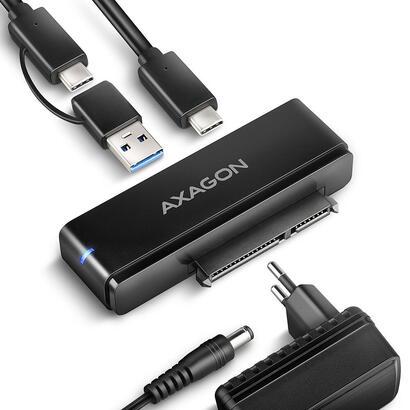 adsa-fpx-adapter-usb-c-10gbps-sata-6g-2535-ssdhdd-fastport-x-w-tym-cargador-60cm-usb-cusb-a-kabel