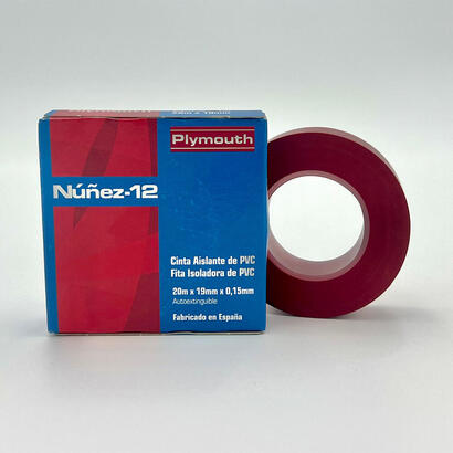 pack-de-5-unidades-cinta-aislante-pvc-roja-alta-adhesion-20-m-x-19-mm-x-015-mm