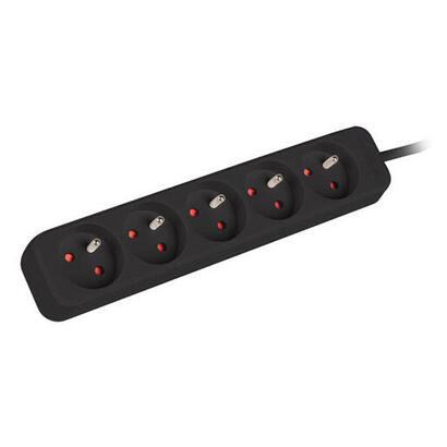lanberg-regleta-5-tomas-1m-para-sais-ps0-05e-0100-iec-bk
