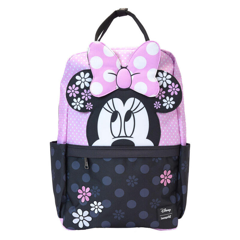mochila-nylon-floral-rock-the-dots-minnie-disney-loungefly