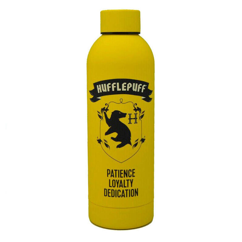 botella-acero-inoxidable-hufflepuff-harry-potter-700ml