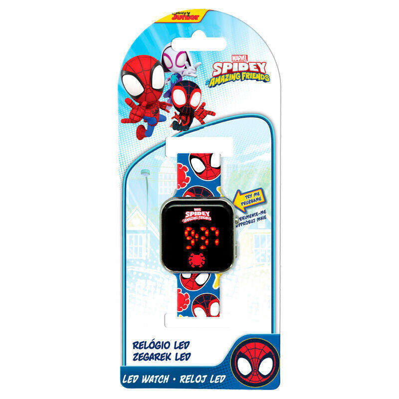 reloj-led-spidey-the-amazing-friends-marvel