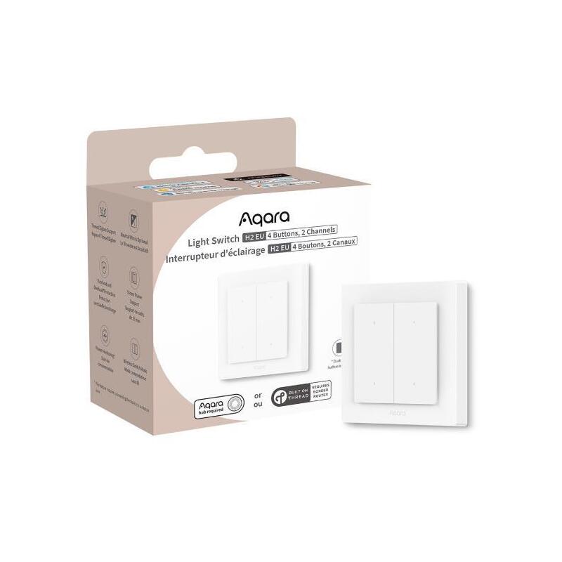 aqara-light-switch-h2-eu-4-buttons-2-channels-offline