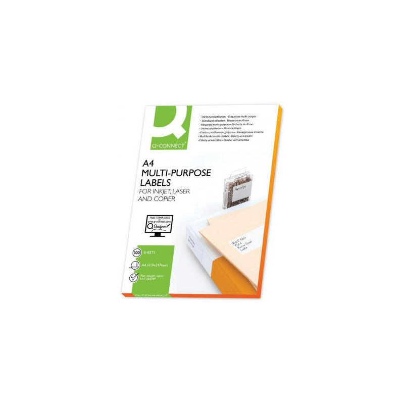 q-connect-kf10642-etiqueta-de-impresora-blanco q-connect-kf10642-etiqueta-de-impresora-blanco