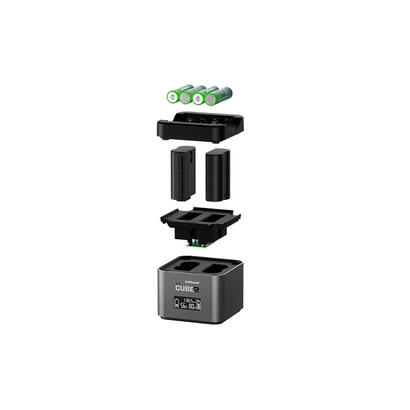 hahnel-procube2-nikon-bateria-para-camara-de-accion-deportiva-corriente-alterna-encendedor-de-cigarrillos