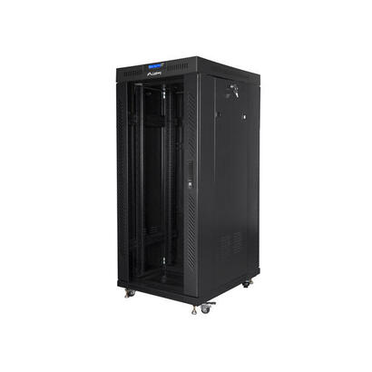 armario-rack-19-de-pie-27u800x1000-flat-pack-negro-con-puerta-cristal-lcd-lanberg