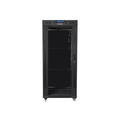 armario-rack-19-de-pie-27u800x1000-flat-pack-negro-con-puerta-cristal-lcd-lanberg