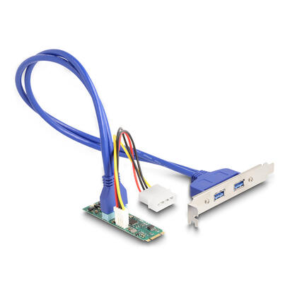 konverter-m2-key-bm-stecker-zu-2-x-usb-5-gbps-typ-a-buchse-mit-50-cm-cable