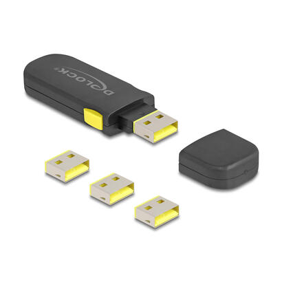 delock-22031-bloqueador-de-puerto-bloqueador-de-puerto-clave-usb-tipo-a-negro-amarillo-1-piezas
