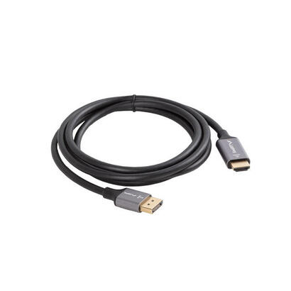 cable-displayportm-hdmim18m-4k-czarno-srebrny