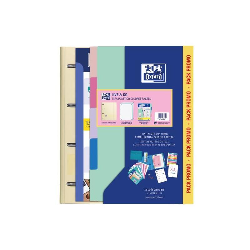 oxford-europeanbinder-live-go-carpeta-tamano-a4-con-recambio-separadores-tapa-de-plastico-polyfoam-colores