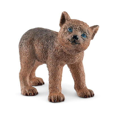 schleich-wild-life-madre-loba-con-cachorros-figura-de-juguete-42472