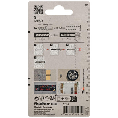 fischer-anclaje-de-expansion-anclaje-s-12-k-52114