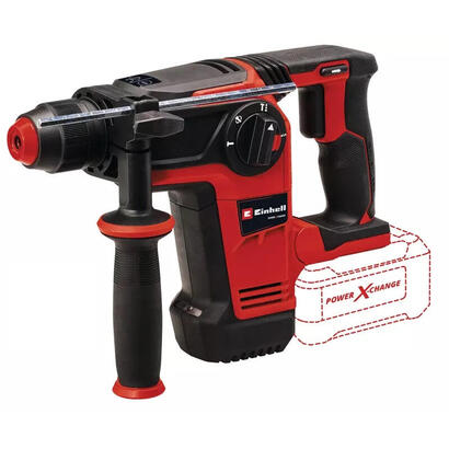 martillo-perforador-einhell-tp-hd-1826-li-bl-solo-professional-4514265-rojonegro