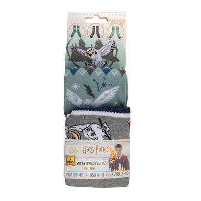 set-3-pares-de-calcetines-cinereplicas-harry-potter-hedwig