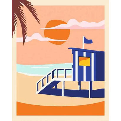 ravensburger-creart-beach-cabana-pintura-23896