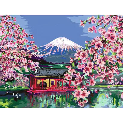 ravensburger-creart-canvas-edition-flor-de-cerezo-japones-pintura-23914