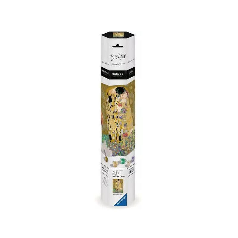 ravensburger-creart-art-collection-edicion-en-lienzo-el-beso-klimt-pintura-23916