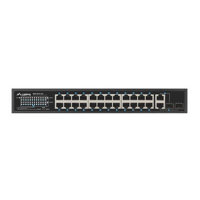 lanberg-switch-rack-19-rsfe-24p-2c-250-24x-100mb-poe-2x-combo-gigabit-250w