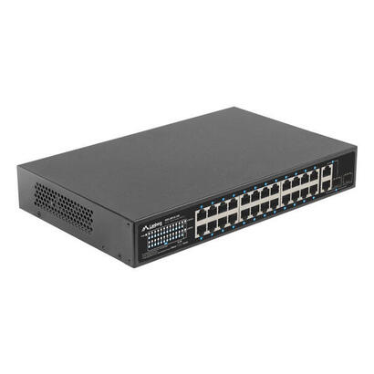 lanberg-switch-rack-19-rsfe-24p-2c-250-24x-100mb-poe-2x-combo-gigabit-250w