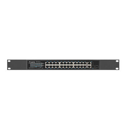 lanberg-switch-rack-19-rsfe-24p-2c-250-24x-100mb-poe-2x-combo-gigabit-250w
